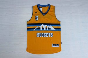 Maillot De Basket Denver Nuggets Nate Robinson 5 New Fans Edition Jaune